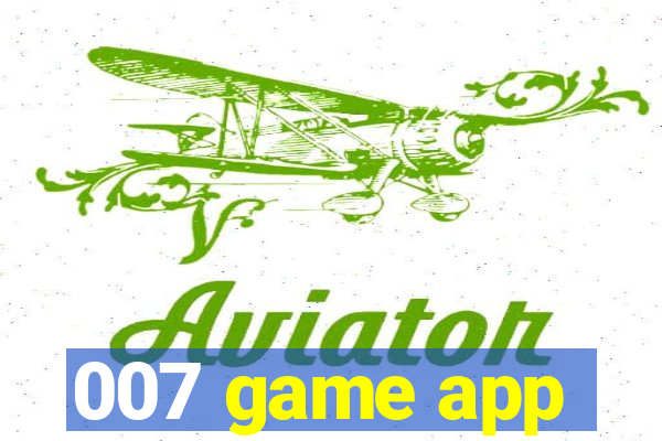 007 game app